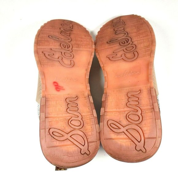 Sam Edelman Darsie Jogger Womens 9.5M Low Top Platform Chunky Sneakers Rose - Picture 10 of 11